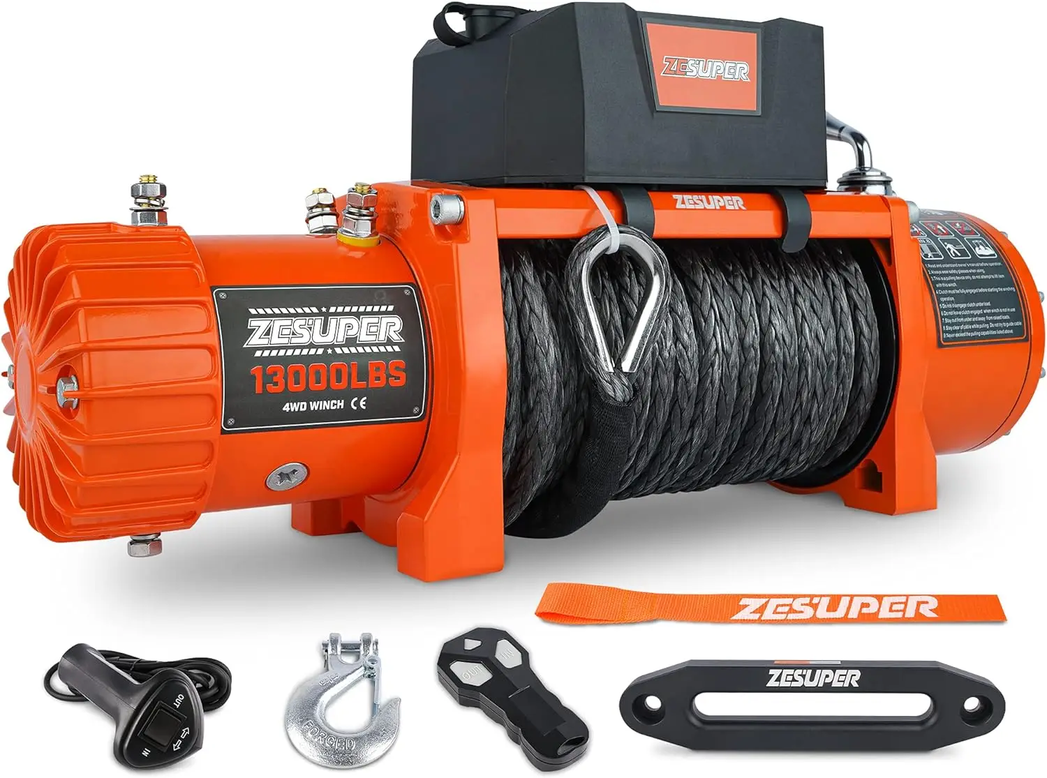 

ZESUPER 12V 13000-lb грузовик с грузоподъемностью