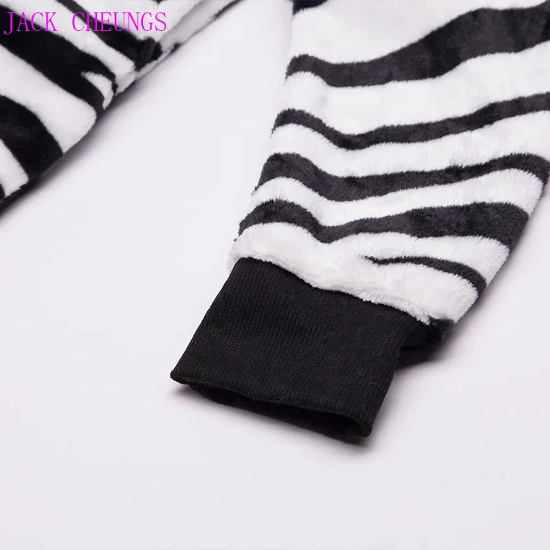 Kids zebra kigurumi oneises pajamas Children Pajamas Anime Cosplay Costume Onesie Pyjama Zebra halloween sleepwear party dress