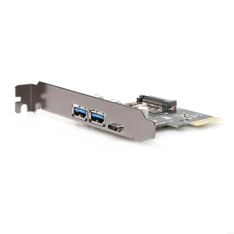 547E PCIE-2A1C to USB3.1 Type C Expansion Card USB3.0A Expansion Card Supports Pcie
