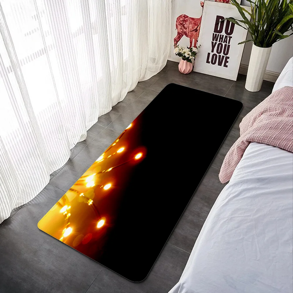 

Light and Shadow Art Bath Mats Kitchen Floor Mat Room Rug Bathroom Foot Mat for Hallway on the Floor Welcome Offers Customized