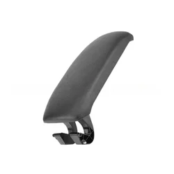 Premium Black Leather Car Armrest Center Console Lid - Sleek and Durable Auto Accessory (Black)