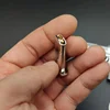 1:3 Desert Eagle Pistol Alloy Mini Gun Model Keychain Gold-plated Bag Pendant Detachable Toy Gun For Adult Kids Gift 5