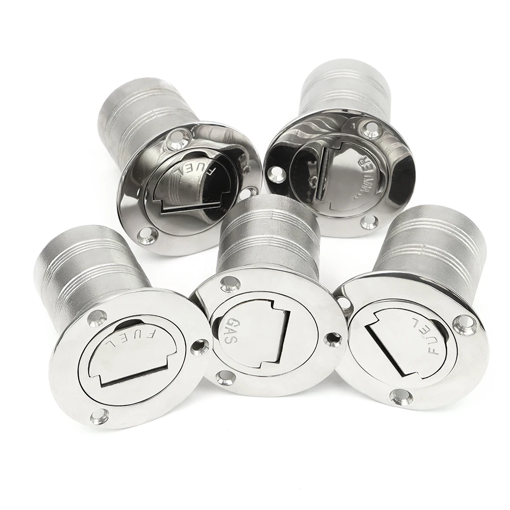 

2"(50 Mm) Universal Marine Boat Deck Fill/Filler With Key Flip Tab 316 Stainless Steel Marine Hardware For Boat Yacht Caravan