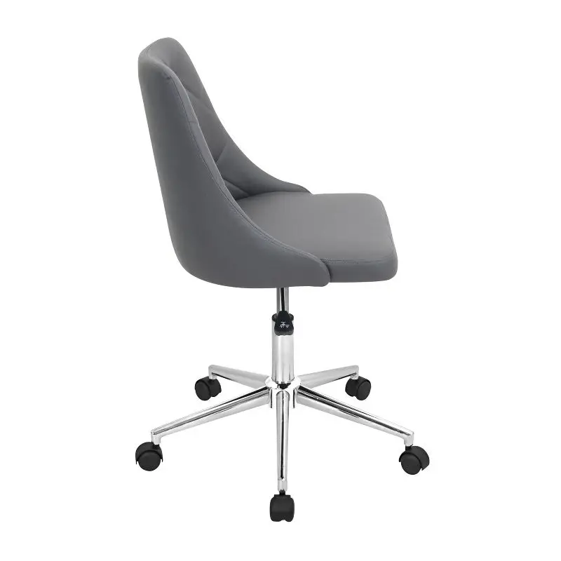 Sleek Design Gray Contemporary Office Chair sleek design gray contemporary office chair