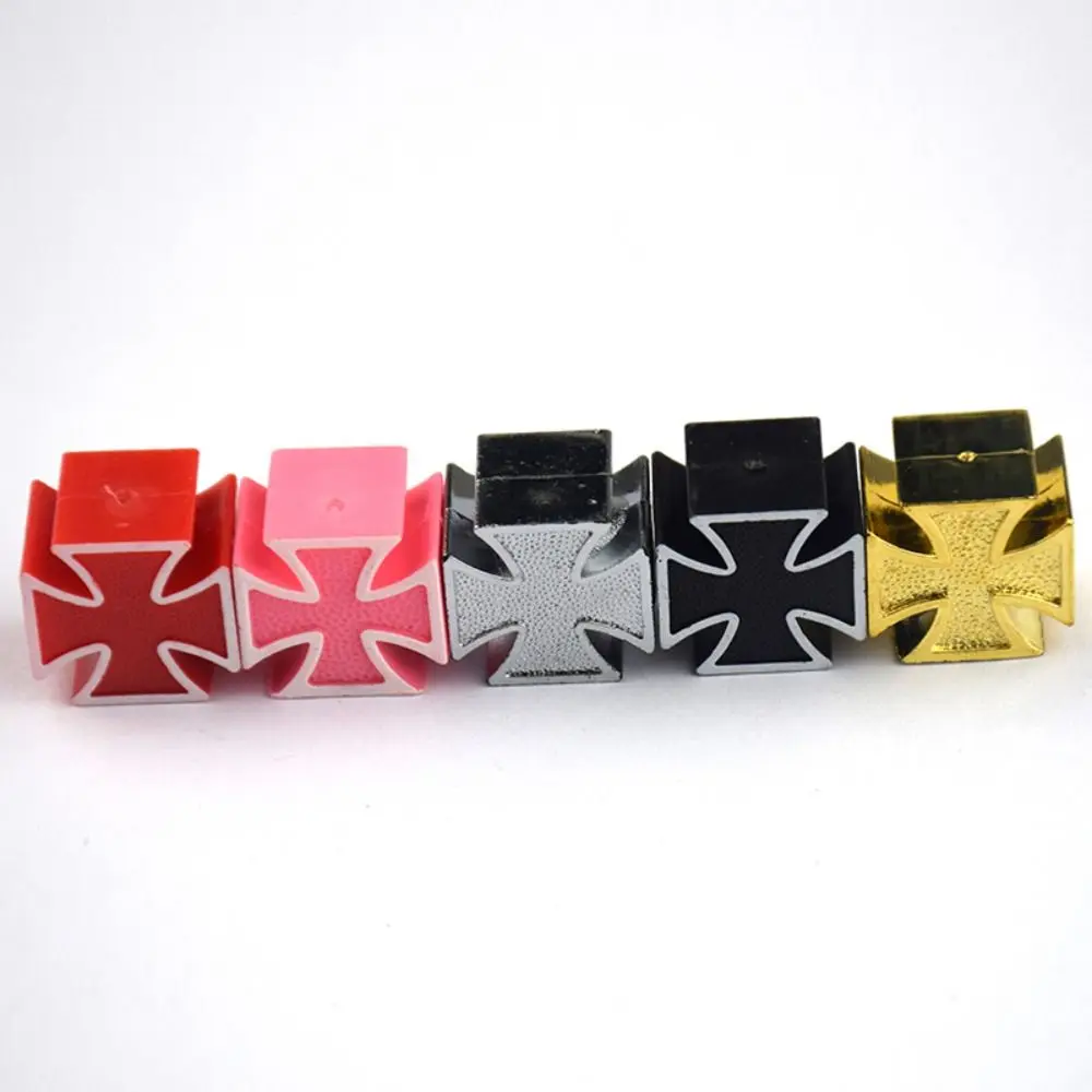 내구성 있는 자전거 오토바이 크로스 스타일 방진 커버 밸브 스템 캡 보호 커버 타이어 액세서리