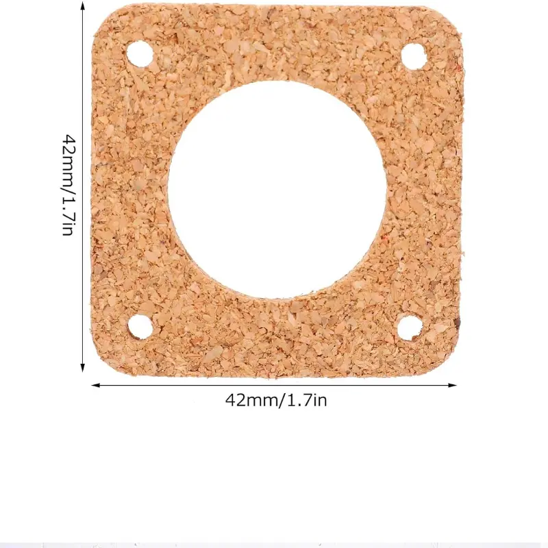 10Pcs 42 Stepper Motor Cork board Motor Vibration Damper 3 D Printer Gasket Damping Pads Suitable For Nema 17 Hole Spacing image 2