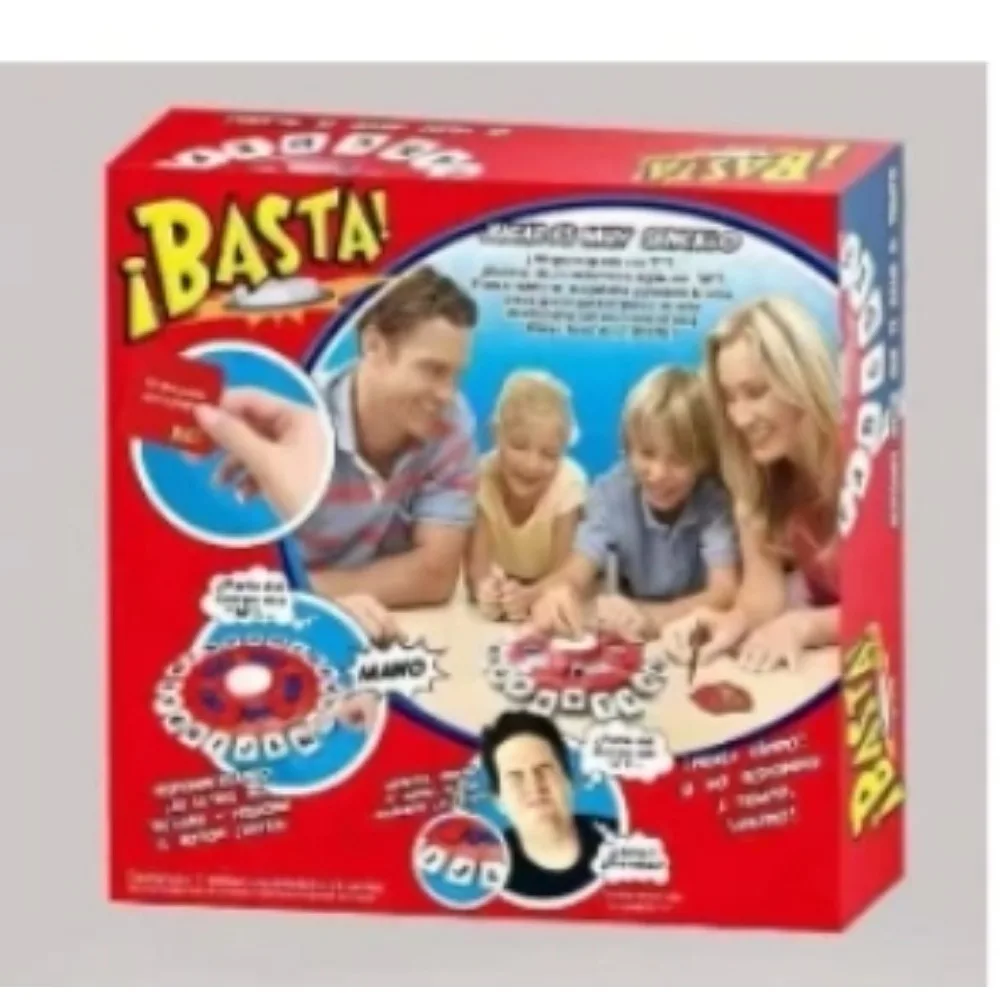 Basta Spanish Word Game Version Think Tapple Board Game Fast-paced Family Gathering Letter Toys Lengua espa&ntilde;ola Juegos De Mesas