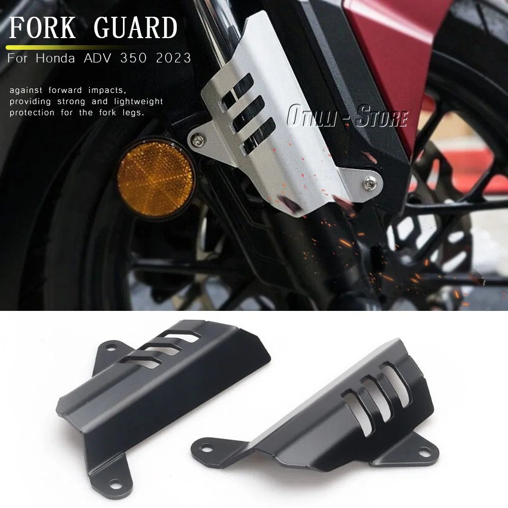 

New Motorcycle For Honda ADV350 2023 Fork Guard Shock Absorber Cover Protection Black Accessories ADV 350 Adv350 adv350