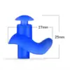 2 PCS Silicone Waterproof Earplug Environmental Soft Ear Plugs Adult Children Swimmers Swimming Diving Portable Earplug W/ Box 6
