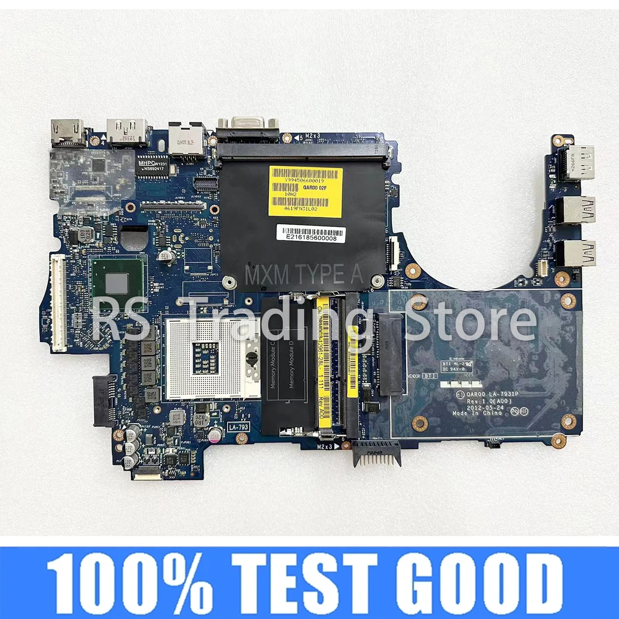 

For DELL M4700 Laptop Motherboard Main Board QAR00 LA-7931P CN-0J867P 0J867P J867P Notebook Pc Mainboard 100% Test Ok DDR3