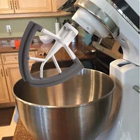 KitchenAid-Batteur à bords flexibles pour centre commercial, accessoires à tête inclinable, en silicone, pour mélangeur, 4.5 à 5 qt 5