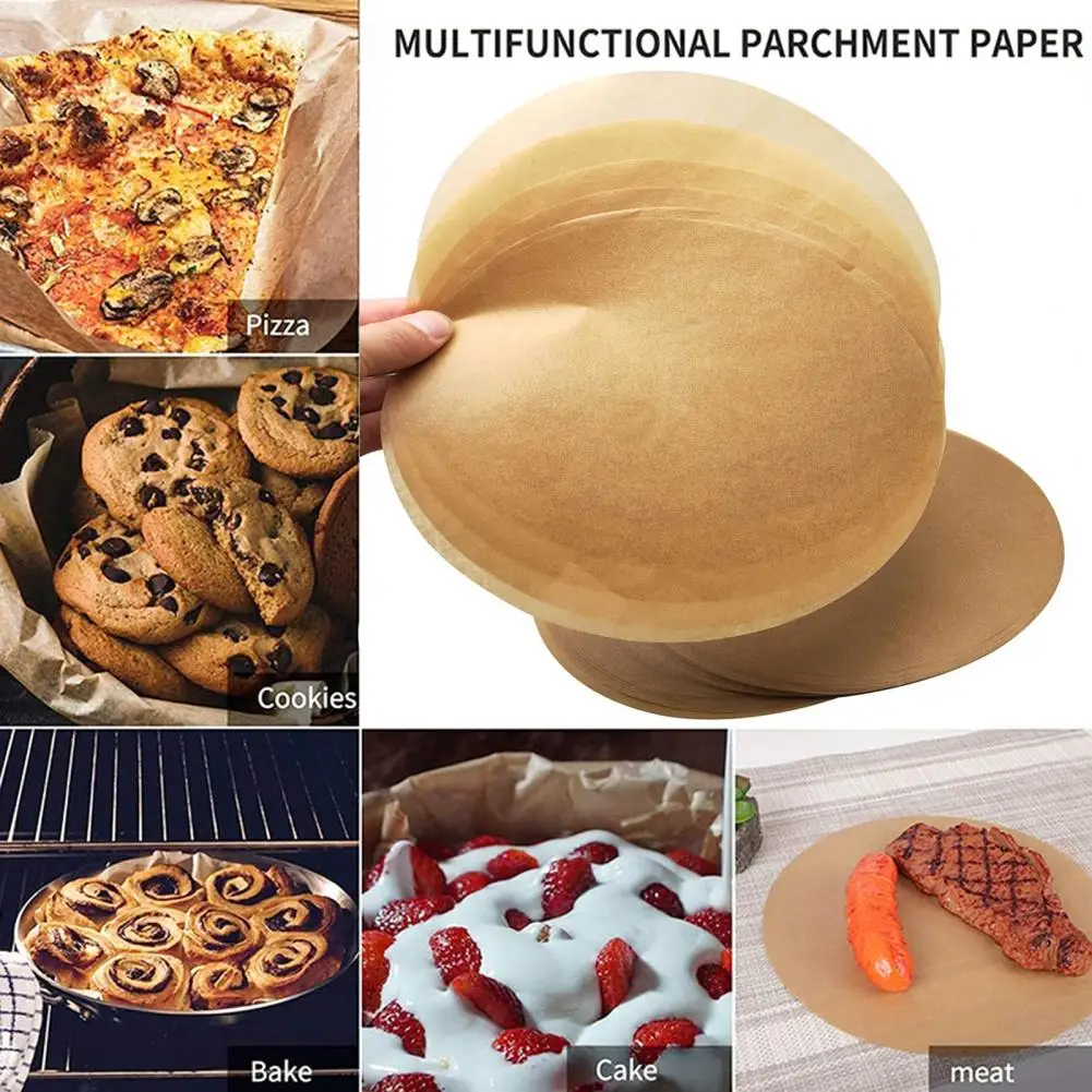 YQL Round Patty Paper 5.5 Inch, 200 Sheets - Non-Stick Freezer Paper For Burgers, Baking, Food Prep - View #3