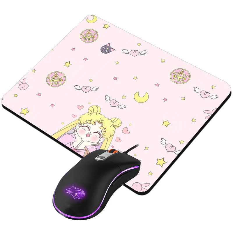 

Sailor Moon Gaming Mouse Mat Gamer Keyboard Mause Pad Accessories Desk Anime Laptops Small Mousepad Carpet Cabinet Pc Mats