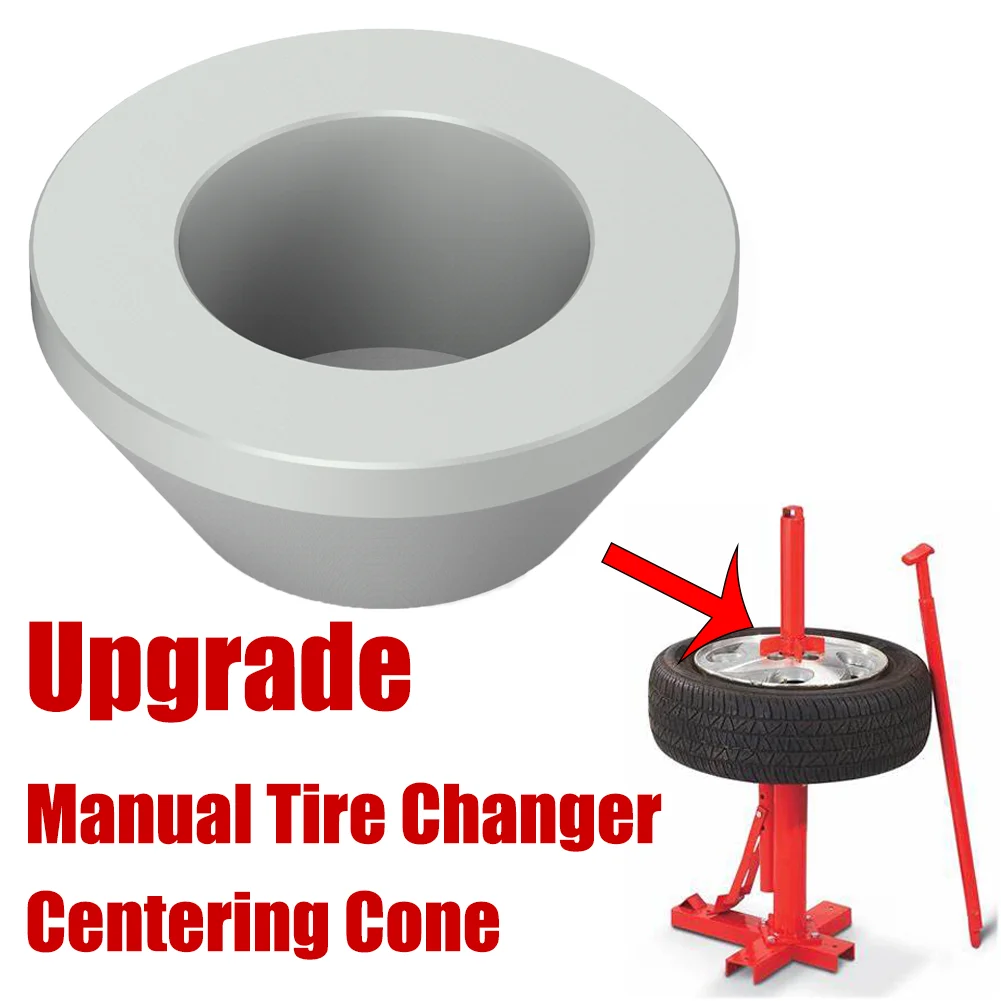Billet Manual Tire Changer Tool Upgraded Centering Cone for Car Truck