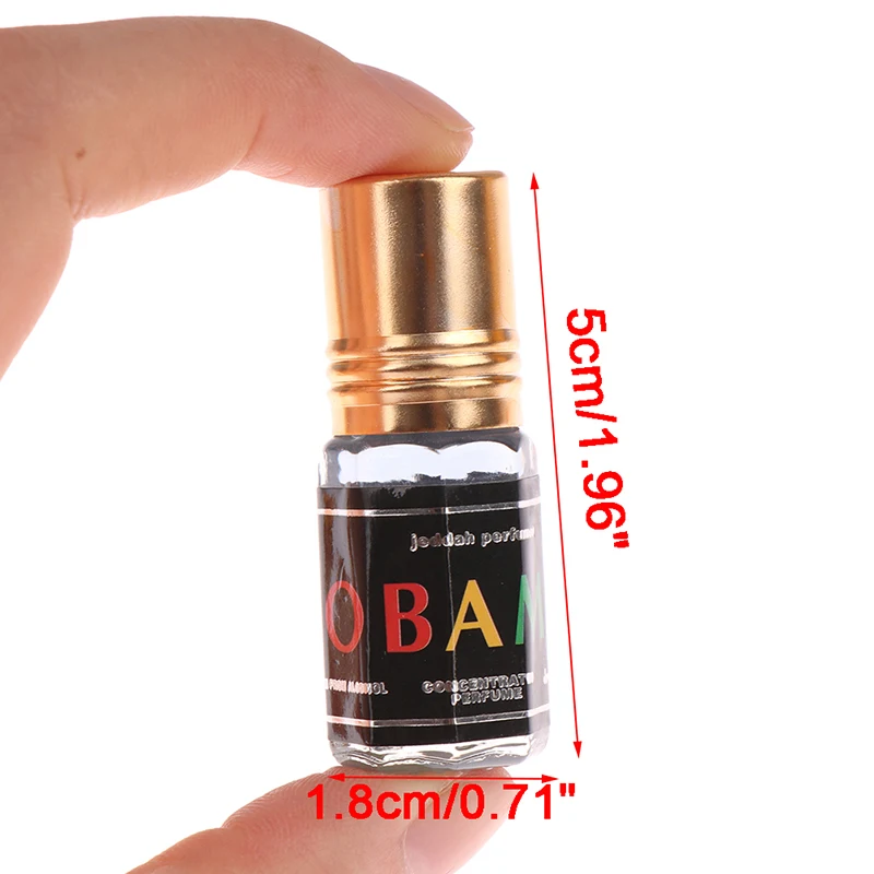Muslim Roll On Perfume 3ML Fragrance Essence Oil Body Scented Long Lasting Alcohol Free Natural Floral Essential Oil