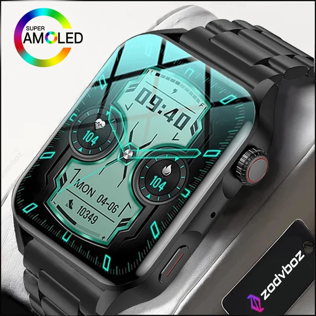 Comprar Zodvboz 2022 nuevo reloj inteligente con llamada Bluetooth para  hombres, seguidor de actividad/deporte, reloj inteligente resistente al  agua con pantalla grande HD para teléfono huawei + caja