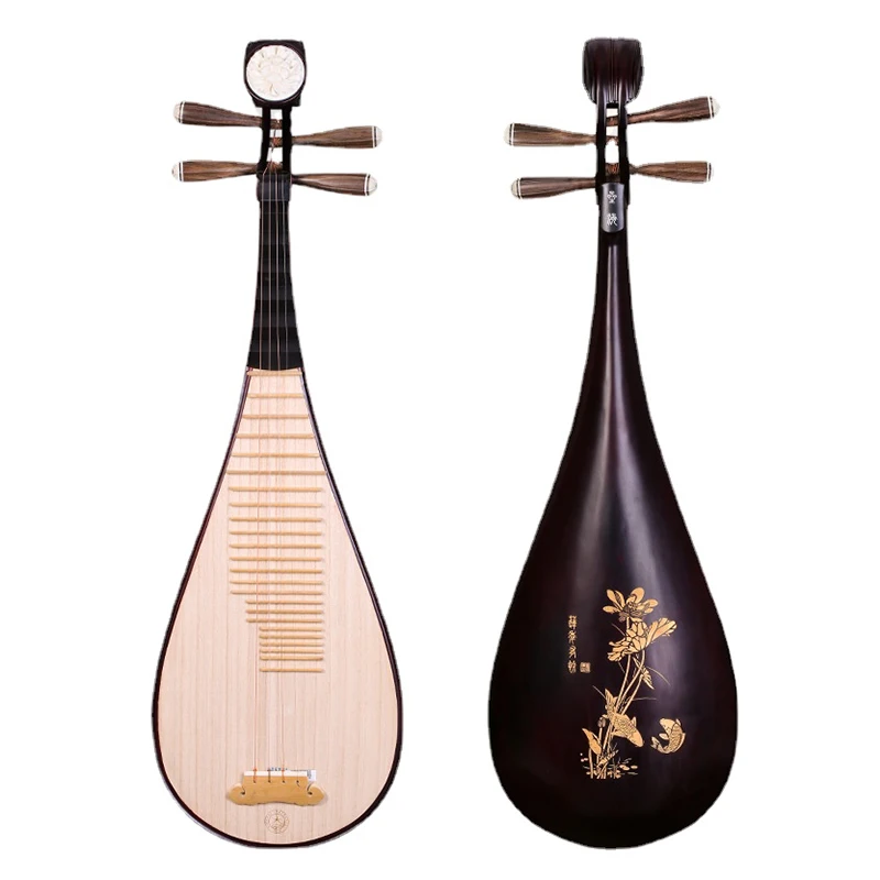 Lute En Bois Dur Pour Débutants, Instrument De Musique Traditionnel Chinois  De Haute Qualité, Avec Accessoires, Cadeau - Luth - AliExpress