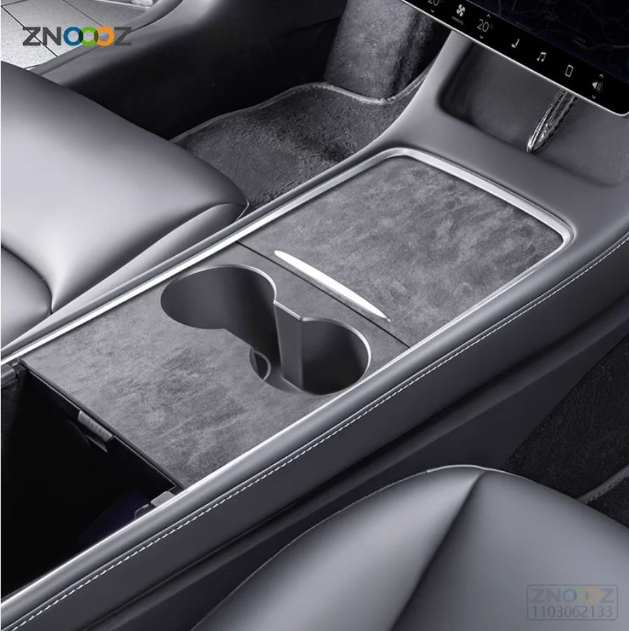 Black Trims For Tesla Model Y/3 2021-2023 Model 3 2024 Interior Center Console Wrap Kits Decor Stickerer 2