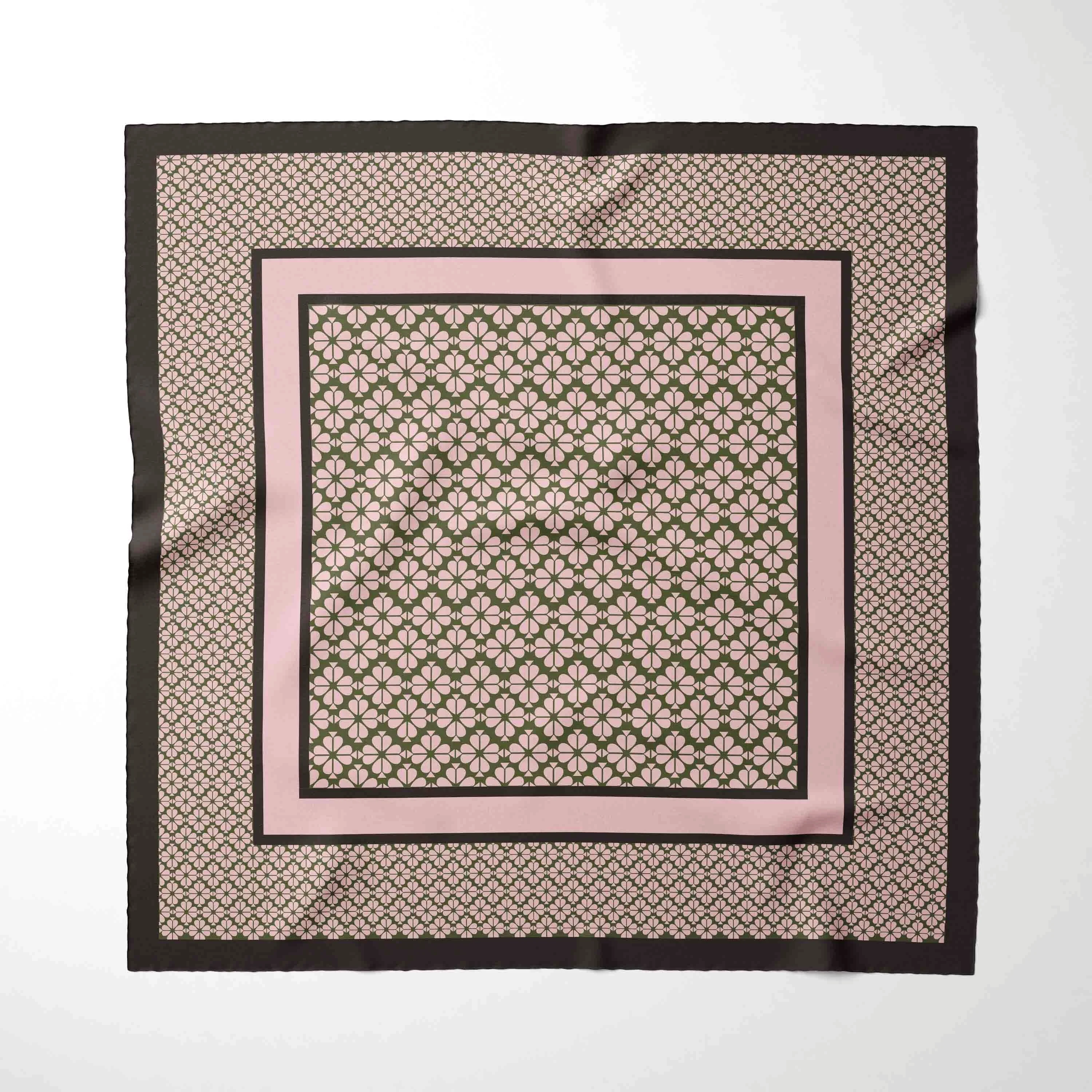2025 Fashion Silk Satin Hair Scarf Women Handkerchief Printed Female Square Head Bandana Small Neck Muffler Hijab Lady Girl 2
