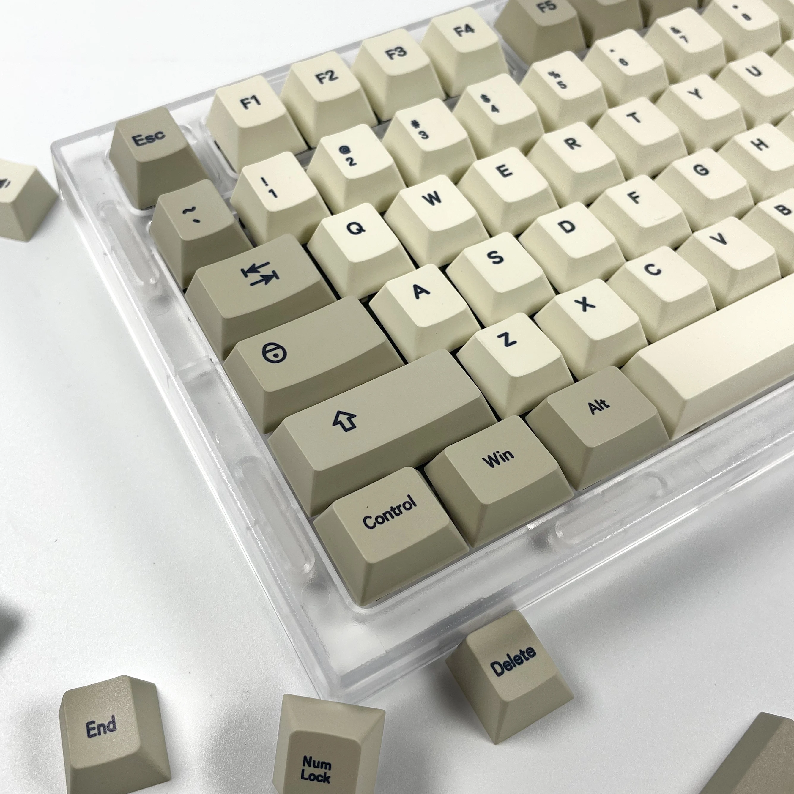 Gmk 9009 Keycaps Cereja Pbt Inglês Coreano Russo Japonês Keycap Dye Sub para Teclado Mecânico 61 75 82 Kit de Teclado 100 Teclas