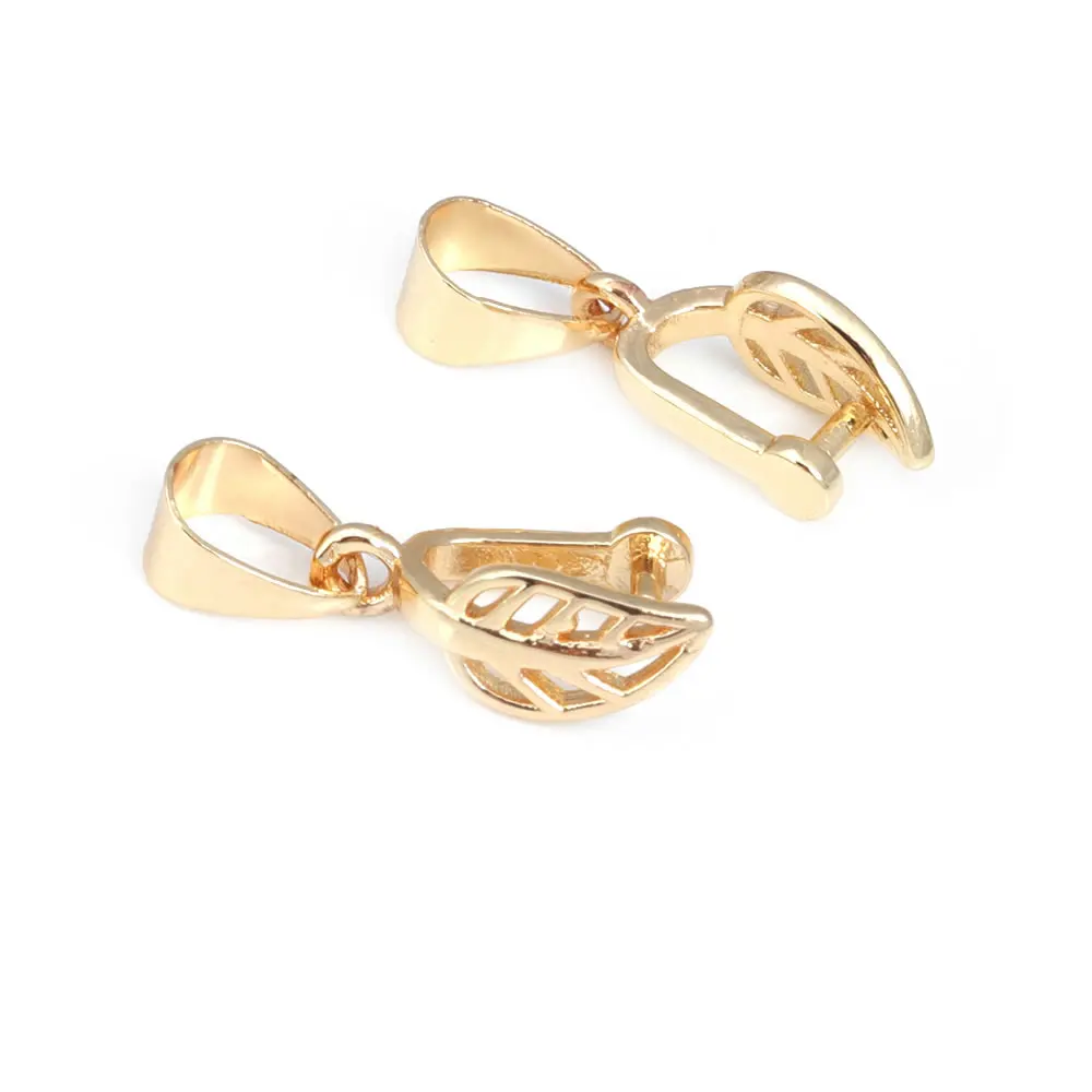 Brass Charms Pendants Clasps Connector Necklaces | Gold