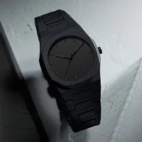 Montre Calendrier Homme de Marque, Montre Quartz Noire Décontractée et Professionnelle, Montre de Sport en Plastique, Montres de Luxe pour Étudiants, Cadeaux, Dropshipping 2