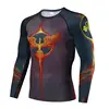 Men's Thermal Underwear For Men Male Thermo Kickboxing Clothes Suits MMA BJJ Tights Set Winter Quick Dry Long Johns Tracksuit 39 2