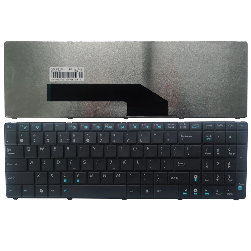 

NEW US/English Laptop Keyboard for ASUS MP-07G73SU-5283 V111452CS2 04GNVK5KRU01-2 664000660074 MP-07G73RU-5283 V090562BK1
