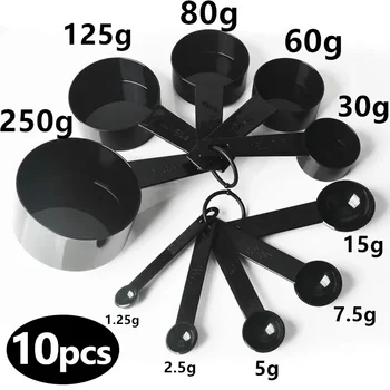 10pcs Measuring Spoons & Cups Set Kitchen Baking Tools 1