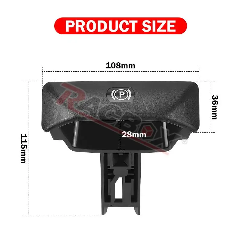 Parking Brake Release Handle for Mercedes-Benz E Class W212 W207 2009-2014 GLK X204 C W204 2008-14 CLS W218 2011-16 A2044270020