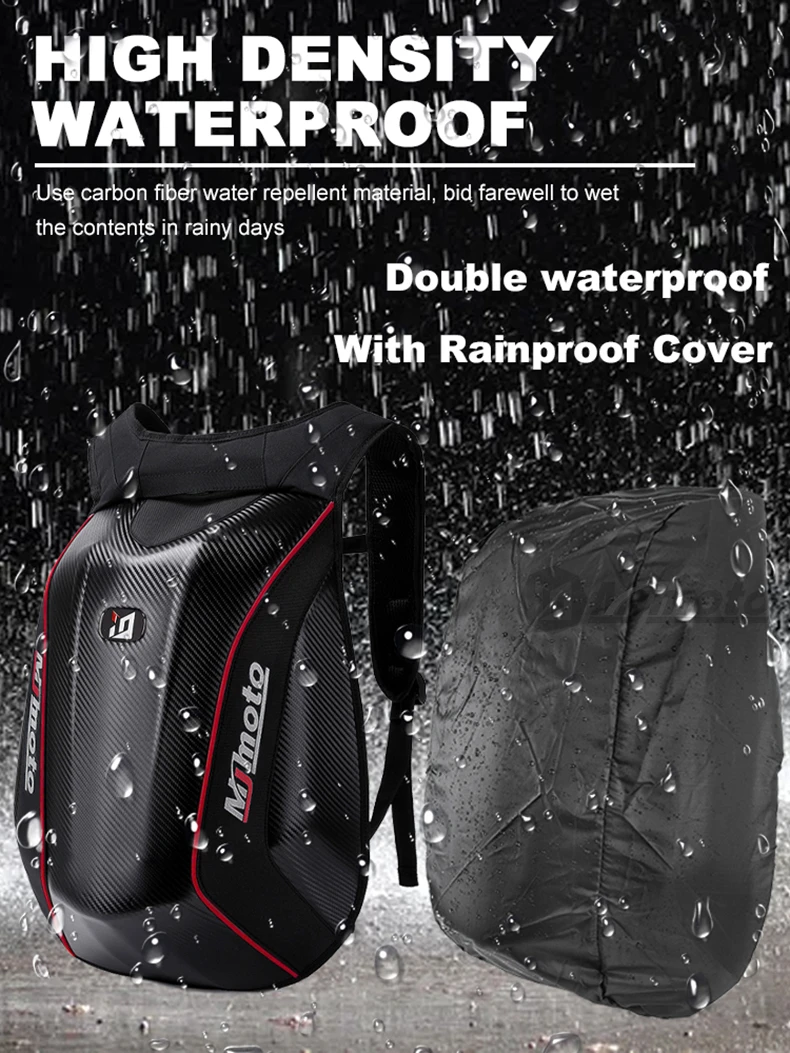 MJMOTO Motorcycle Backpack Image 2