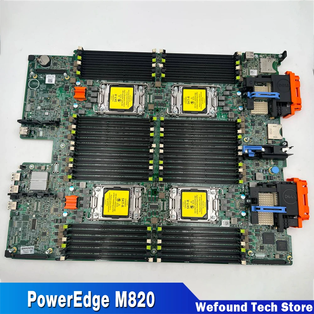 Per Dell Poweredge M820 Blade Server Scheda Madre Jpy6F Rvvpc J89Td 34 Py5 P3H6Y Muslimate