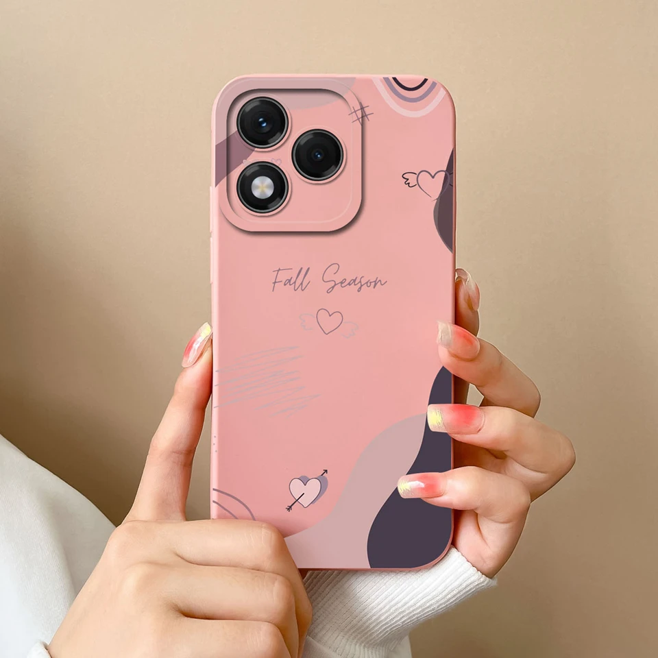 Purple Butterfly Girl Shockproof Silicone Soft Back Cover Case
