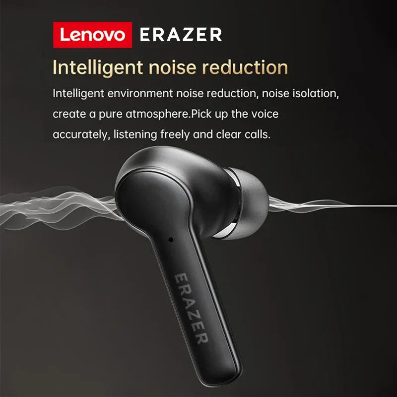 Original ERAZER XP1 Bluetooth Earphones LCD Intelligent Color Screen Wireless Headphones Touch Screen Global Language
