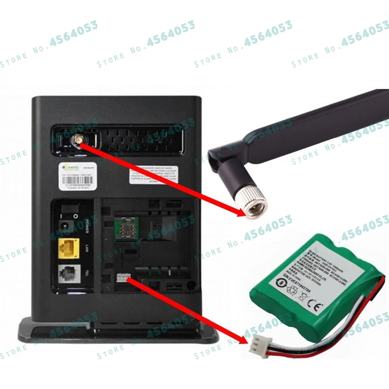 4G LTE CPE Gateway, WiFi Dongle, Novo