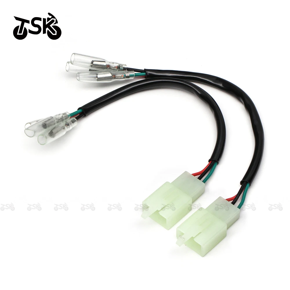

Motorcycle 3 Wires Turn Signal Connectors Plug Indicator Wiring Adapter For Honda Cbr 600 1000 Cbr600 Cbr1000 Rr Nc700