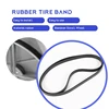 2 Pieces Band Saw Rubber Tire Band Woodworking Spare Parts For 10 Inch Band Saw Scroll Wheel 2