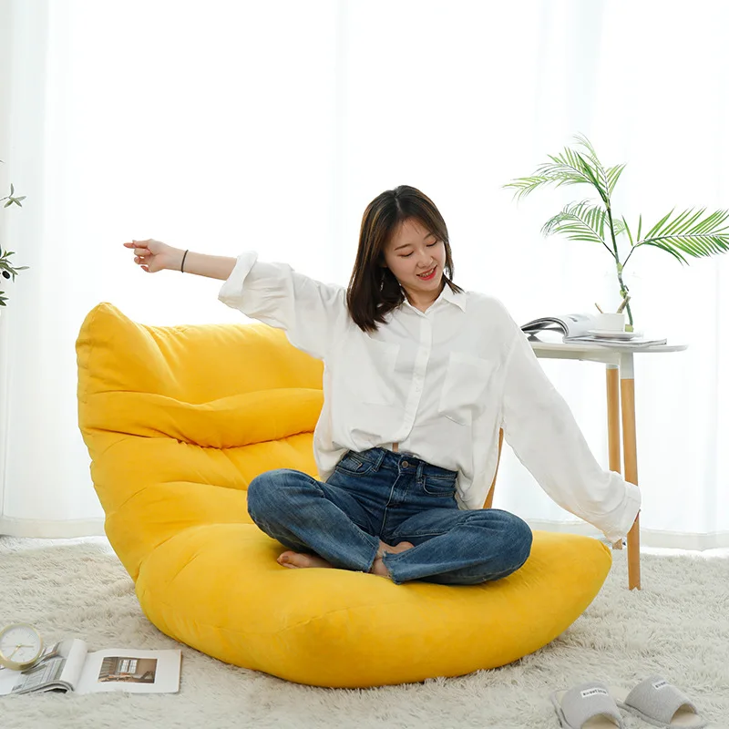 estómago Por Qué Puff De Sofá Gigante Para Sala De Estar, Mueble De Tela Cómoda Y Moderna  Para Ocio - Puffs Para Exteriores - AliExpress