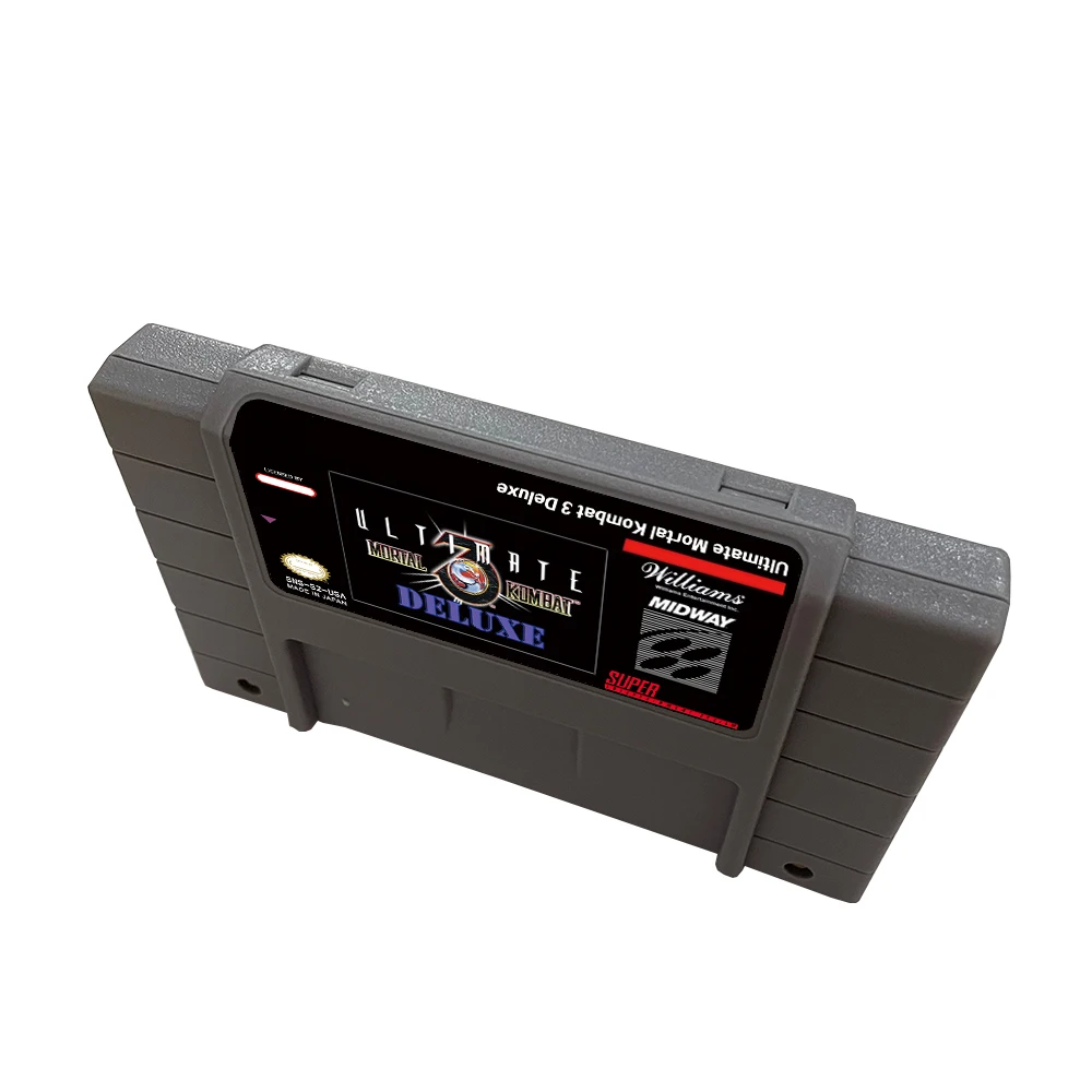 Ultimate Mortal Kombat 3 Deluxe - USA/EUR/JAP Version 16 Bit SNES