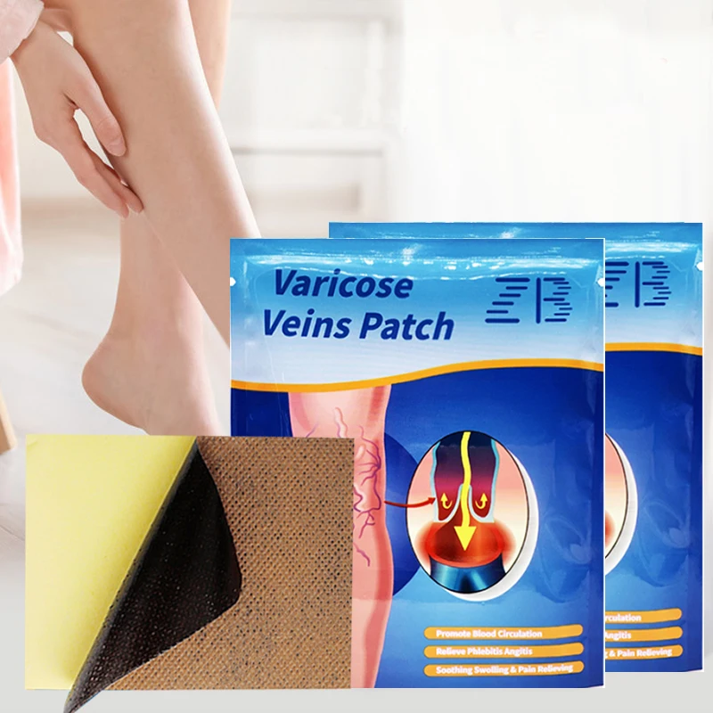 

30pcs Varicose Veins Plaster Vasculitis Promoting Blood Circulation Dressing Spider Vein Angiitis Pain Skin Care Repair Patch