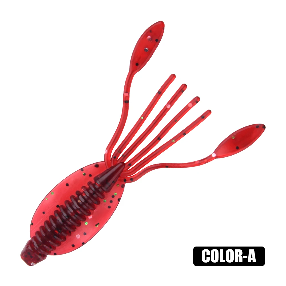 Rosewood Squid Soft Grub Bait Fishing Lures 6cm 1g Squid Skirts Tail  Silicone Soft Lure Artificial Isca Pesca Jig Fish Rubber - AliExpress