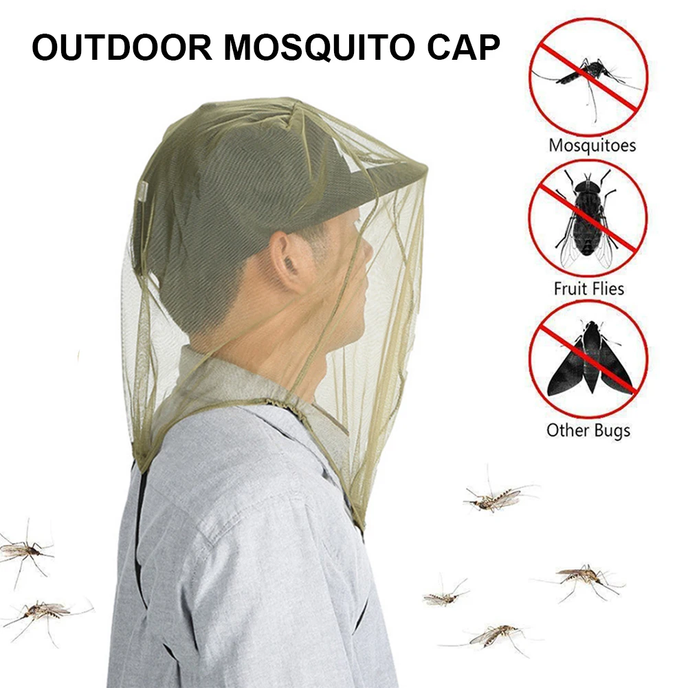 Ausrüstung Kopf Gesichtsschutz Moskitonetz Hut Anti Bienenhut Insekt Mesh  Hut Outdoor Angeln Sonnenkappe – die besten Artikel im Online-Shop Joom Geek
