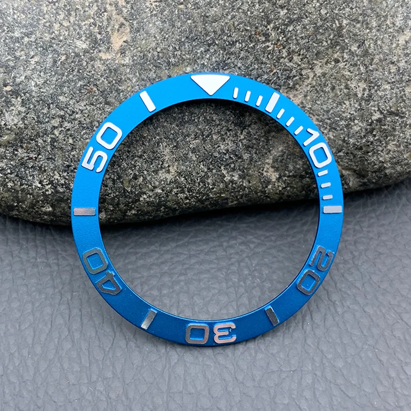 Aluminum Watch Bezel Insert for 40mm Diving Watch Case