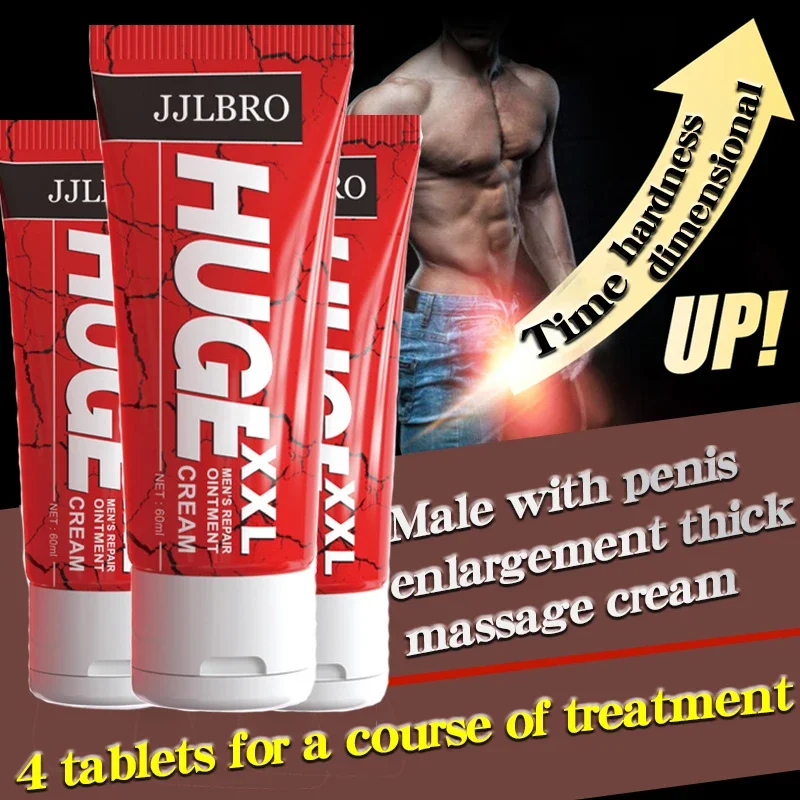 Herbal Big Dick Penis Enlargement Cream 60ml Increase Xxl Size Erection Products Male Sex Products for Men
