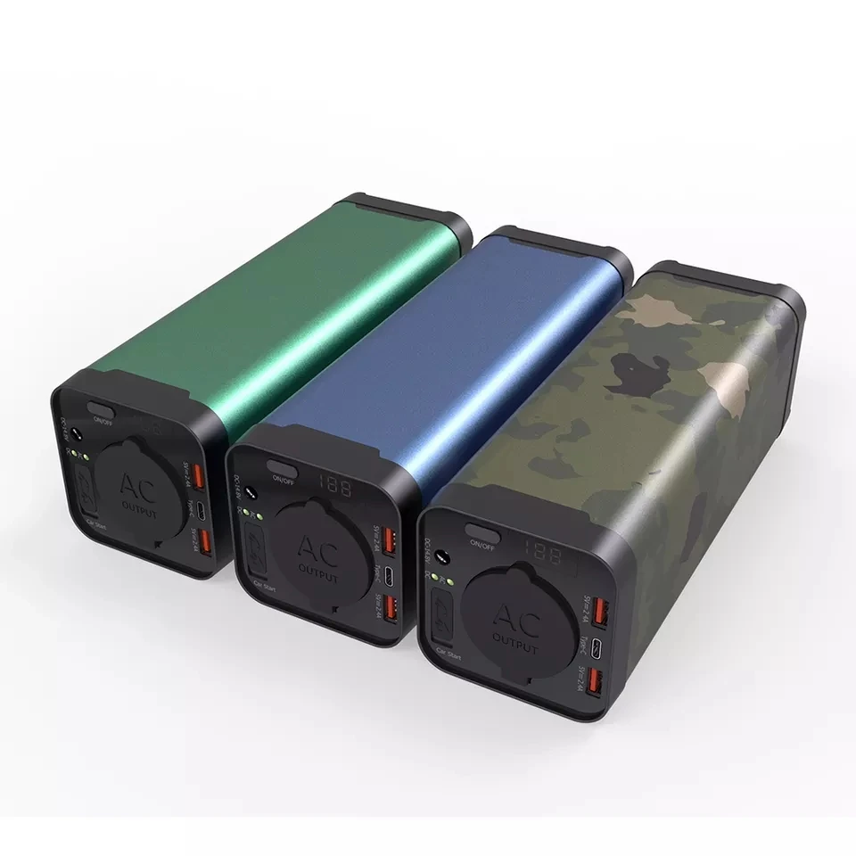 

Shenzhen UPS 150Wh Portable Power Bank AC DC 40000mAh USB Power Station for Travel Laptop Car