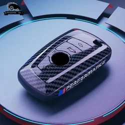 Premium ABS Carbon Fiber Car Key Cover Case - Stylish Car Accessories (Carbon Fiber)