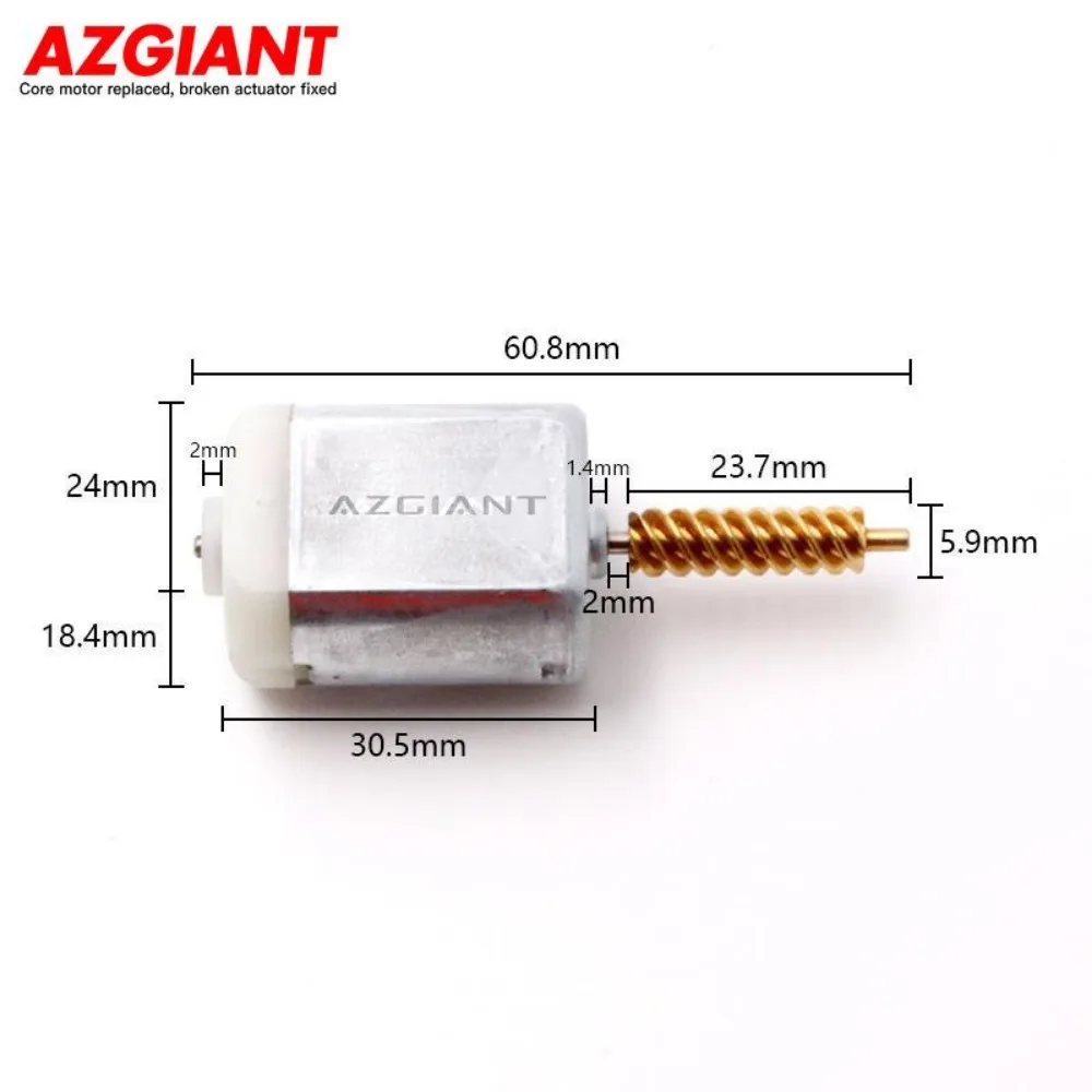 Azgiant 1-5 Stuks 8 Tanden 1020259vq Auto Slot Actuator Eenheid 12V Dc Motor Motor Reparatie Voor 2018-2022 Kia Sorento Prime