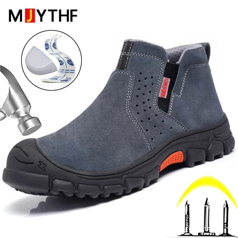 

6KV Electrician Insulated Shoes Welder's Anti-scalding Work Shoes Safety Boots Men Anti-smash Anti-piercing Work Boots Loafers