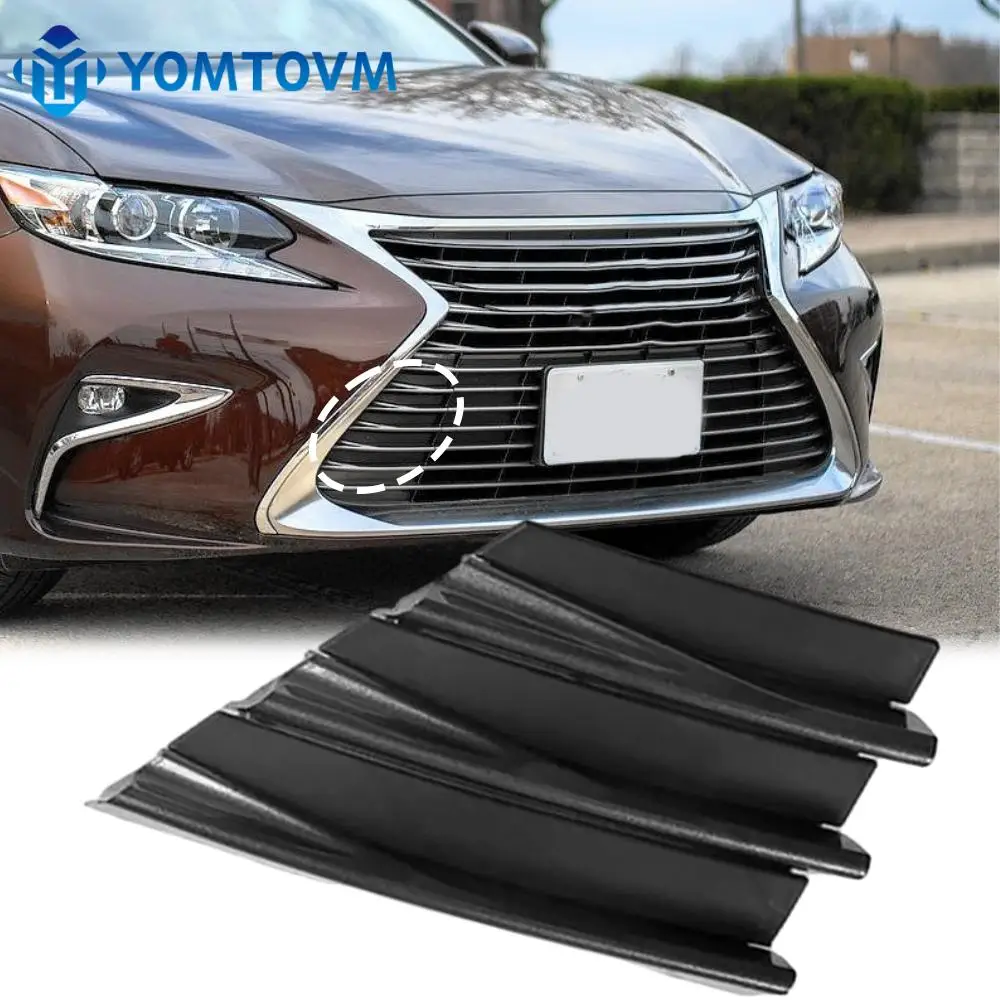 Front Bumper Tow Hook Cover Cap Lower Grille Cover For Lexus ES350 ES300h 52128-33210 52128-06550