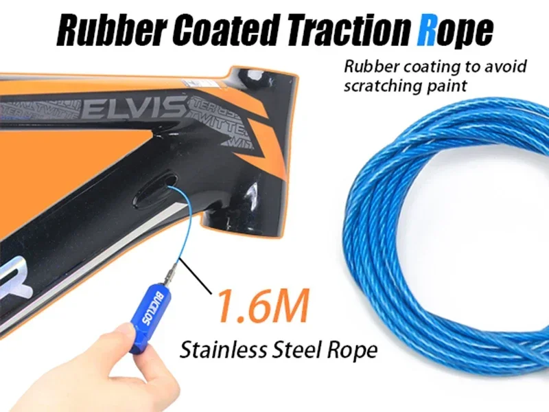 BUCKLOS Bike Internal Cable Routing Tool with Magnet Install Bicycle Too lMtb Brake Derailleur Shifter House Inner Cable Guide